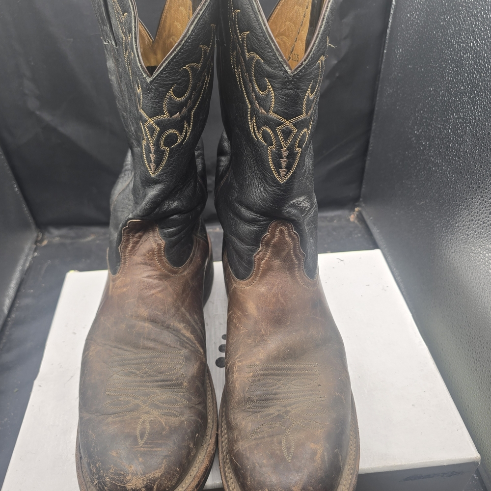 Nocona Black and Brown Western Boots